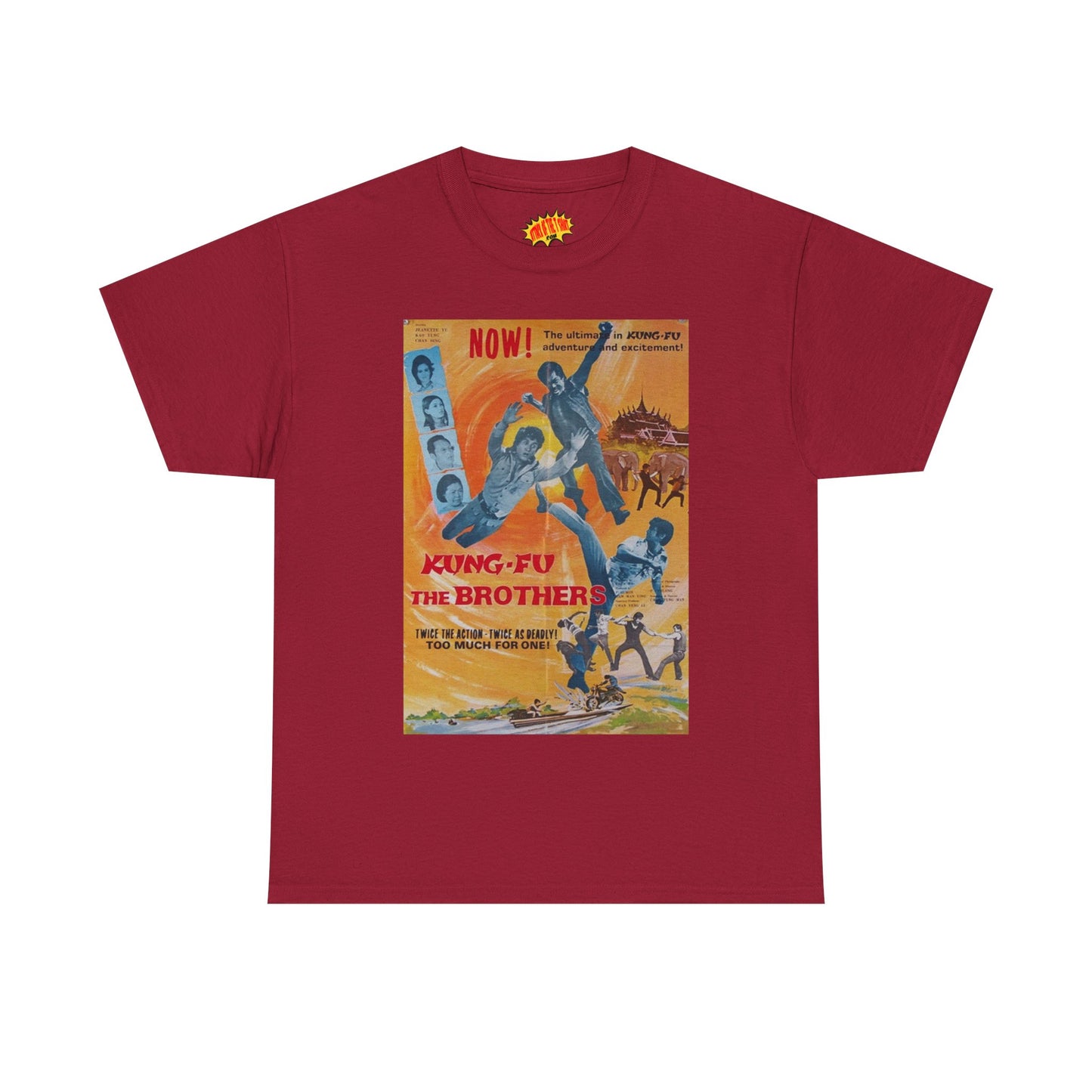 Kung Fu The Brothers Movie Poster T-Shirt *Multiple Colors*