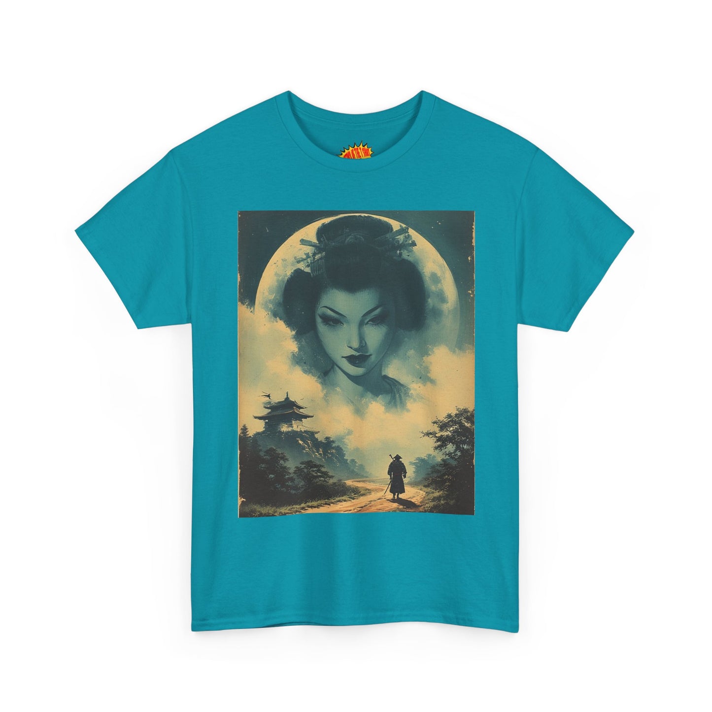 Traveller w/Full Moon Sky Woman T-Shirt *Multiple Colors*