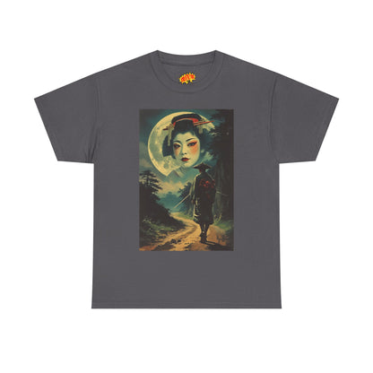Night Traveller w/Full Moon Geisha T-Shirt