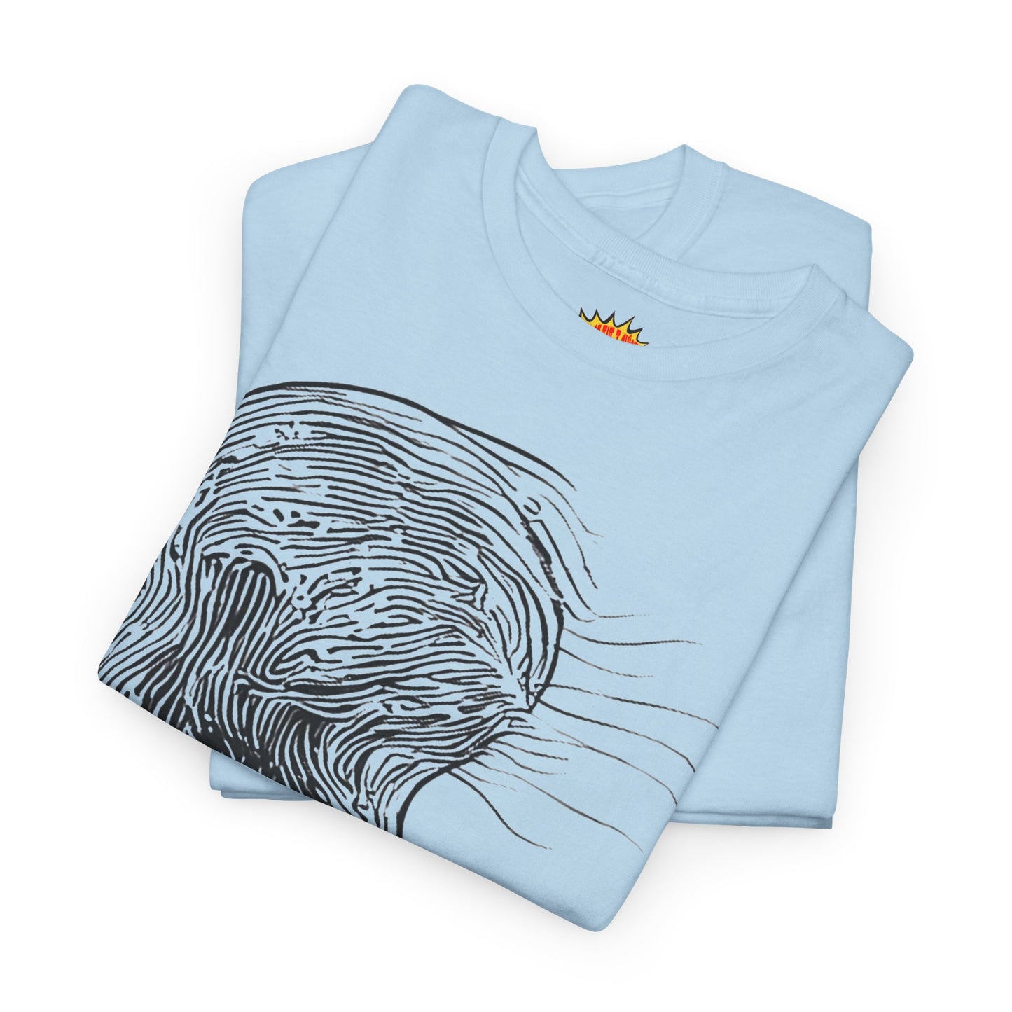 Face Silhouette Line Drawing Graphic Art Tee Shirt *Multiple Colors*