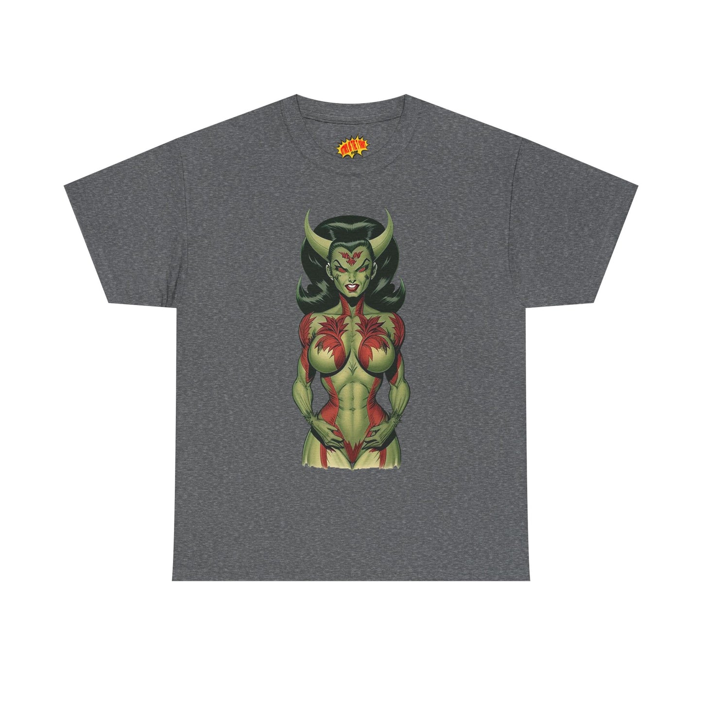 Flower Succubus Devil Fantasy Nature T-Shirt *Multiple Colors*