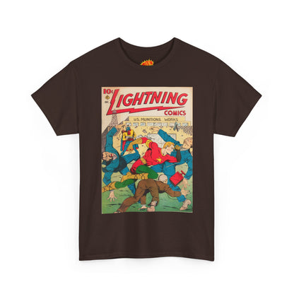 Lightning Comics Dec. Comic Tee Shirt
