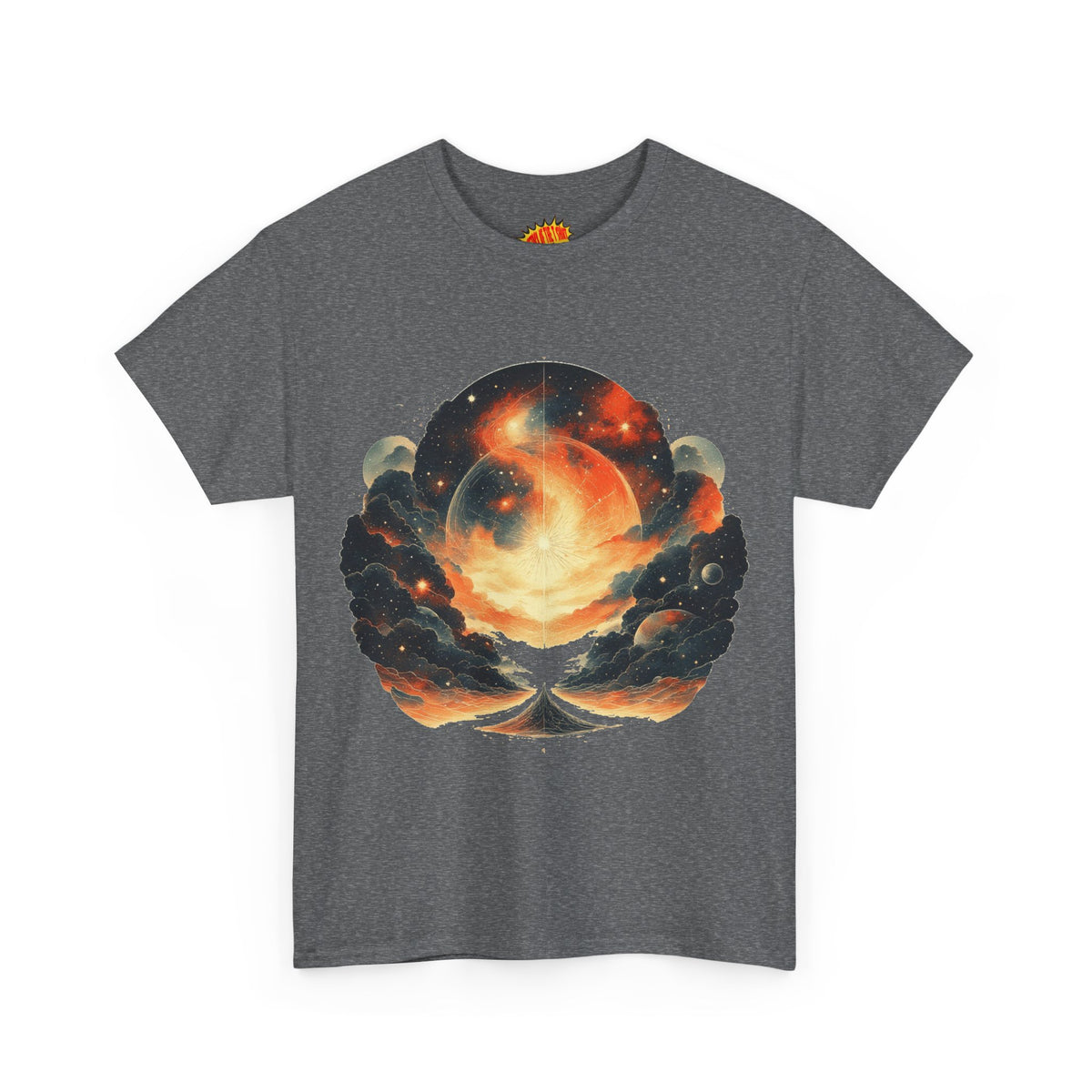 Moonscape w/Clouds Graphic Tee Shirt