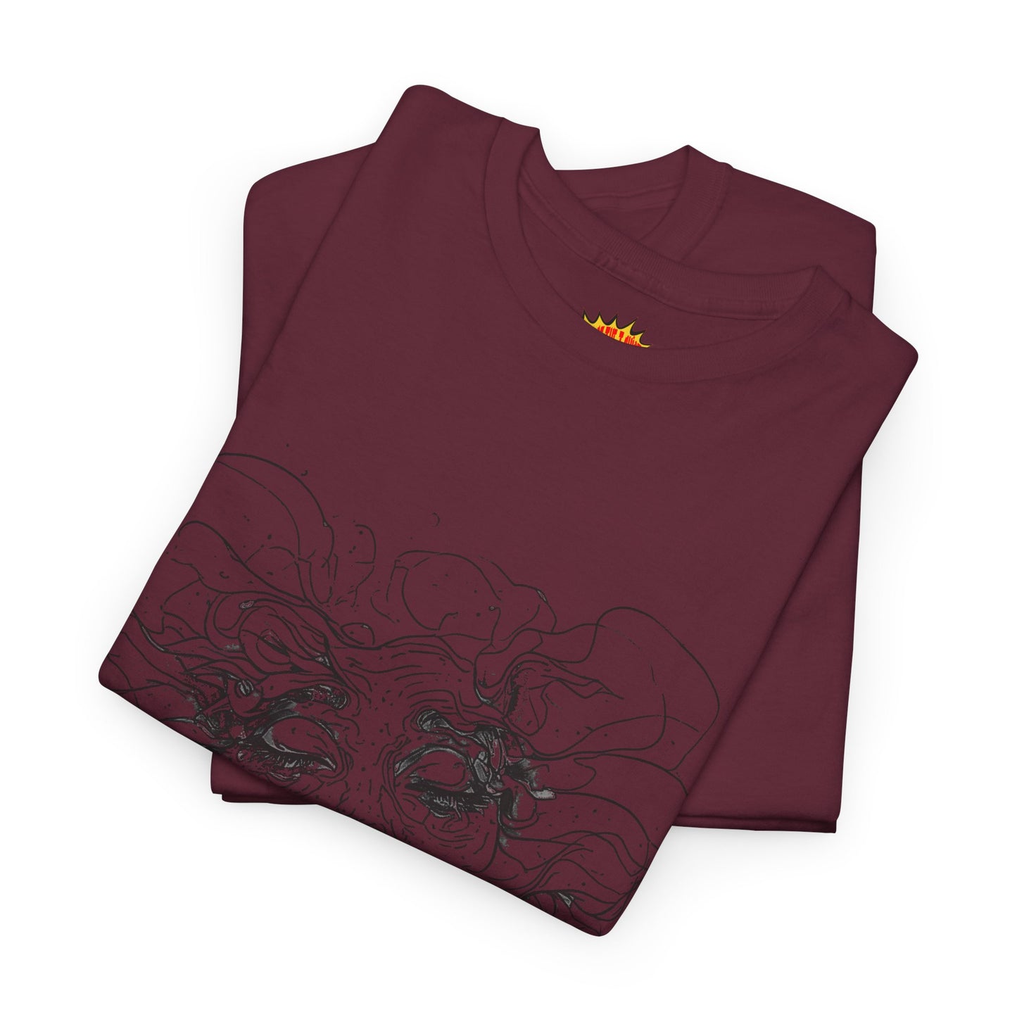 Abstract Face Line Drawing Graphic Art Tee Shirt *Multiple Colors*