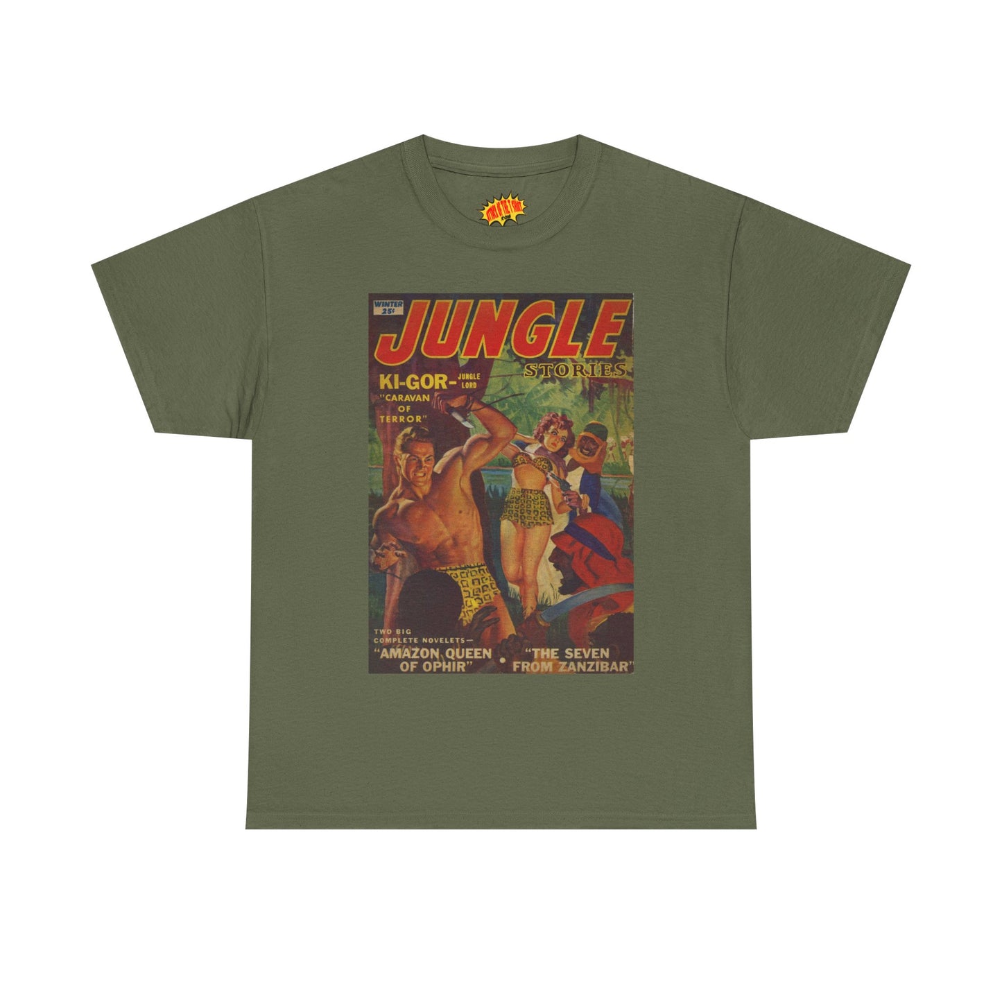 Jungle Stories Winter Comic Tee Shirt *Multiple Colors*