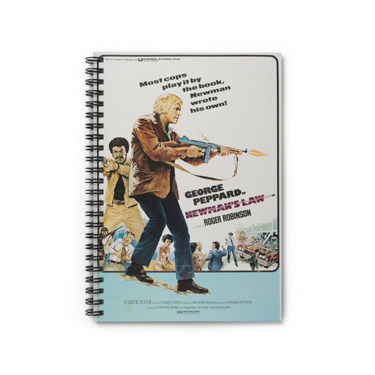Newman's Law - Vintage Movie Poster Notebook