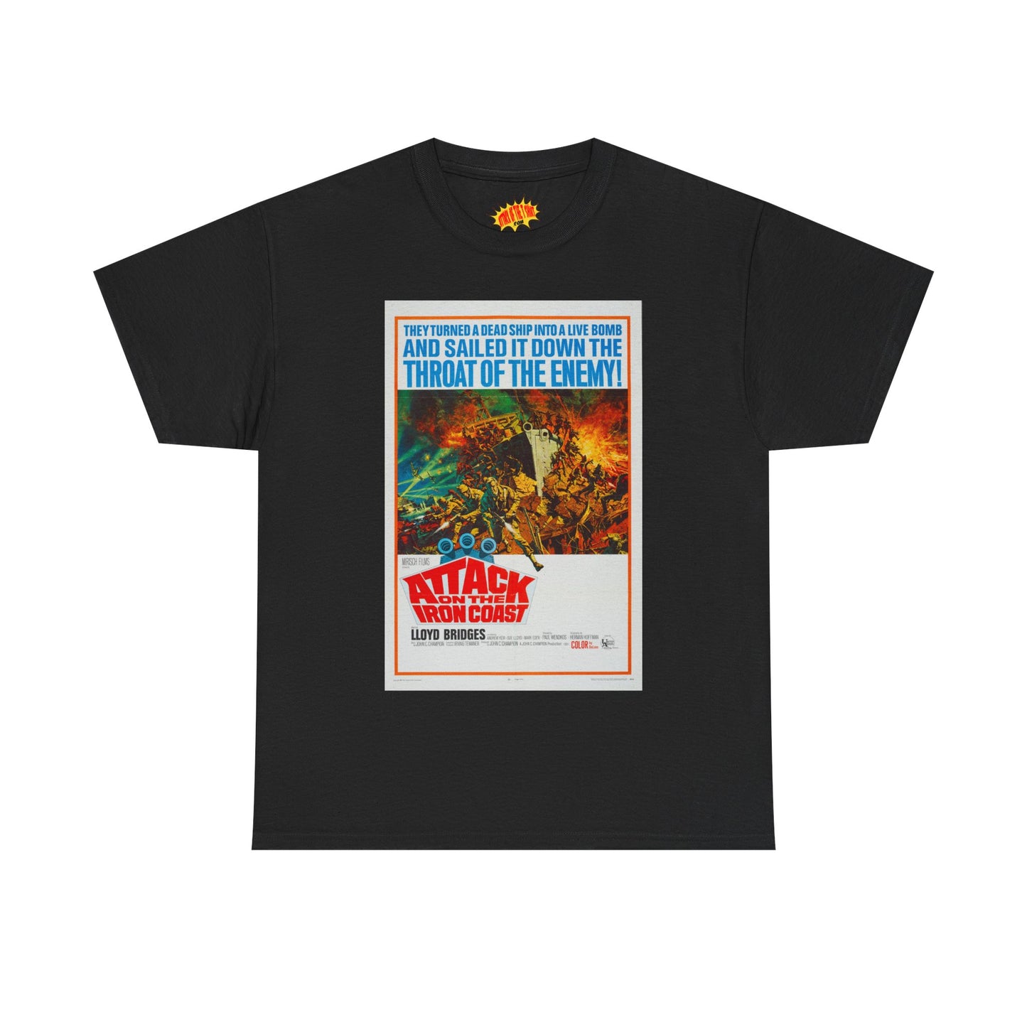 Attack on the Iron Coast Movie Poster T-Shirt *Multiple Colors*