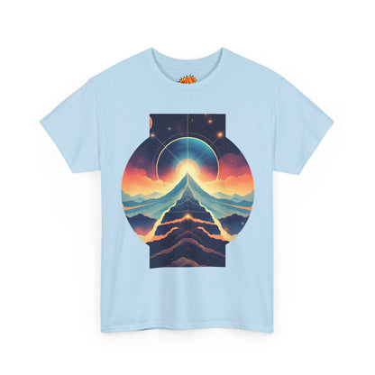 Cosmic Stairway Galaxy Graphic Art Tee Shirt
