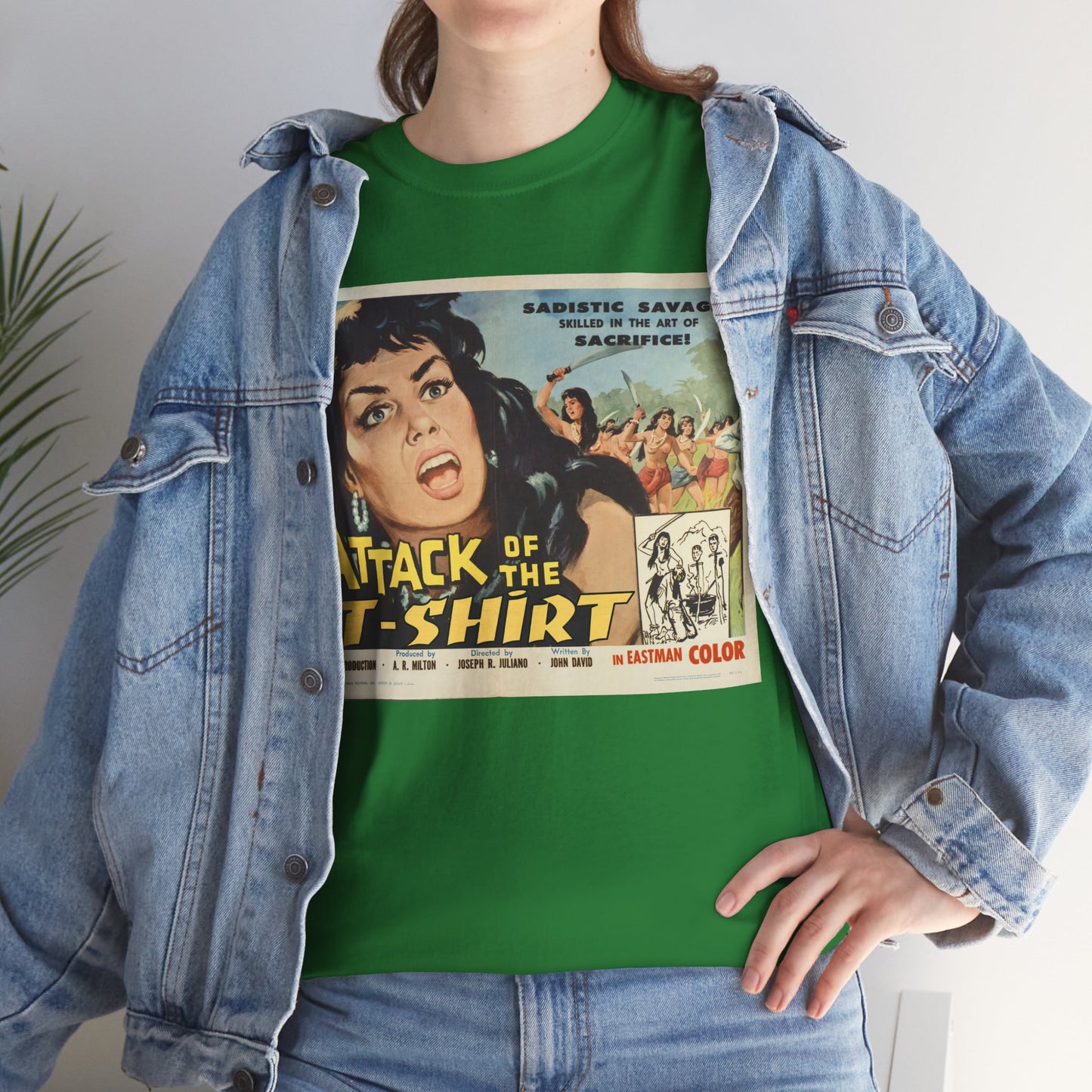 Attack of the T-Shirt Movie Poster T-Shirt