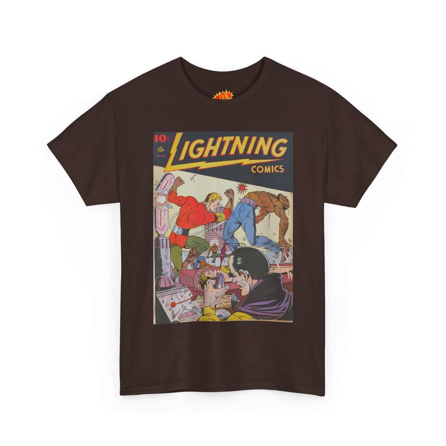 Lightning Comics February Comic Tee Shirt *Multiple Colors*