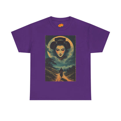 Walking Samurai w/Geisha Moon T-Shirt