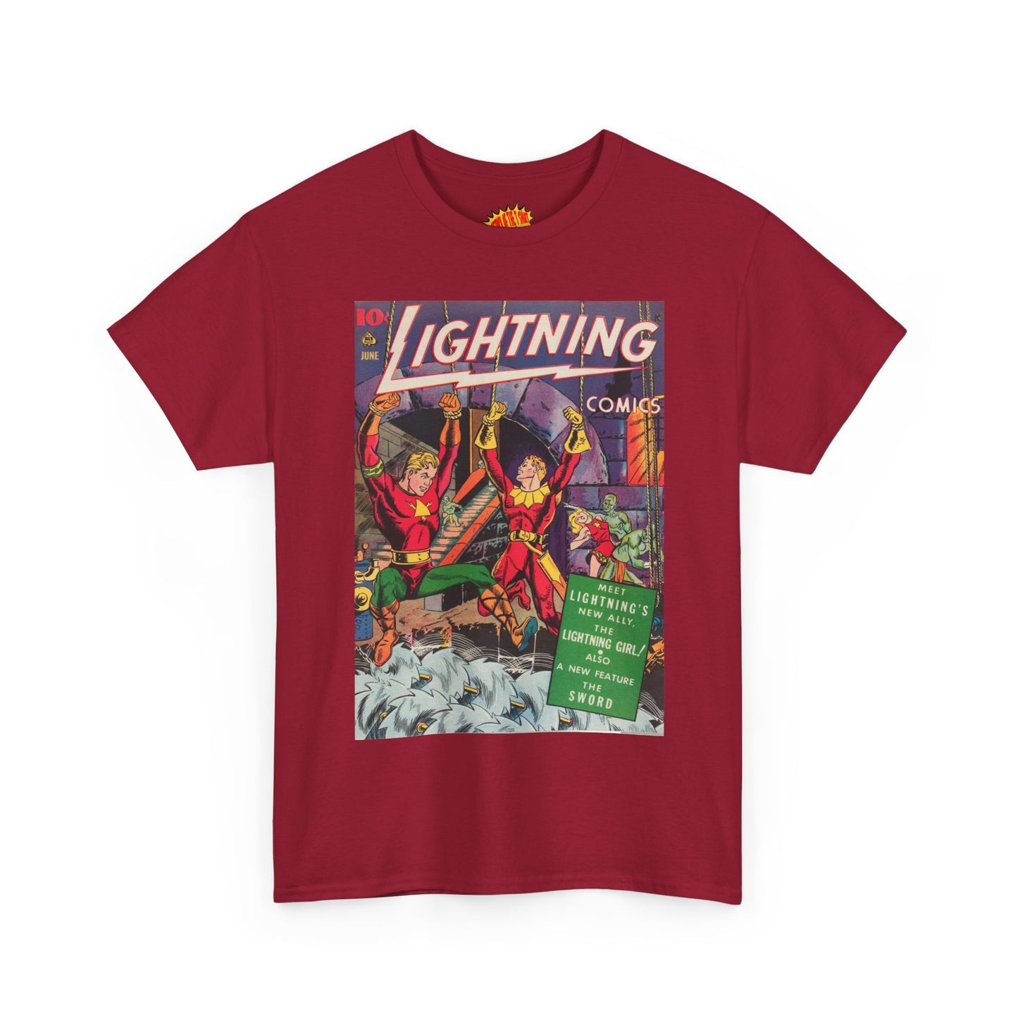 Lightning Comics June Comic Tee Shirt *Multiple Colors*