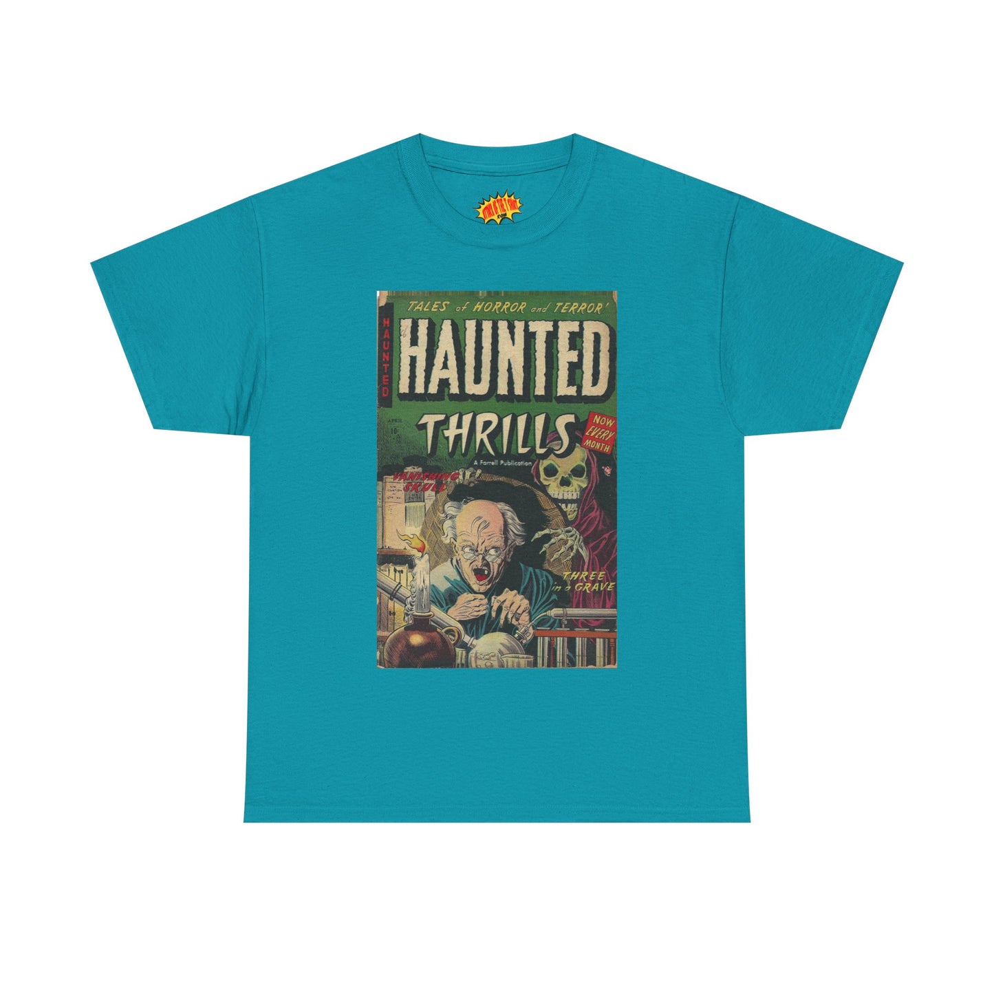 Haunted Thrills April Comic Tee Shirt *Multiple Colors*