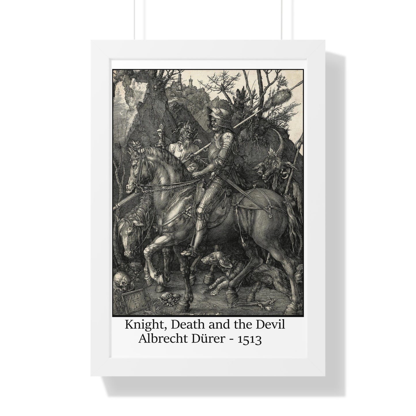 Knight, Death and the Devil - Albrecht Durer, 1513.