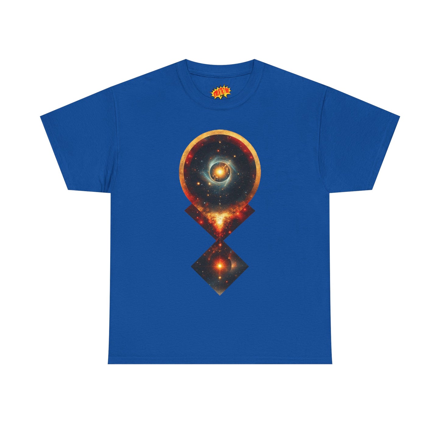 Geometric Space Nebula Graphic Art Tee Shirt *Multiple Colors*