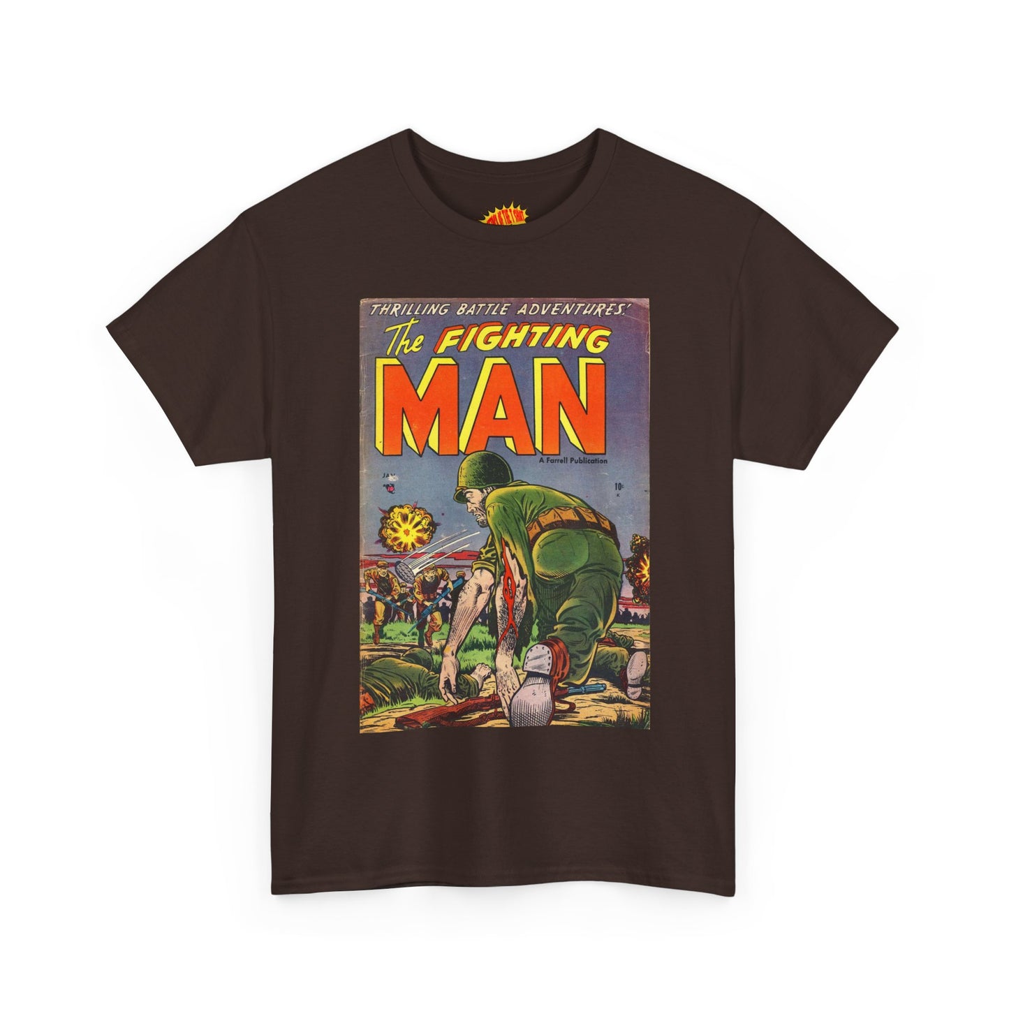 The Fighting Man January Comic Tee Shirt *Multiple Colors*