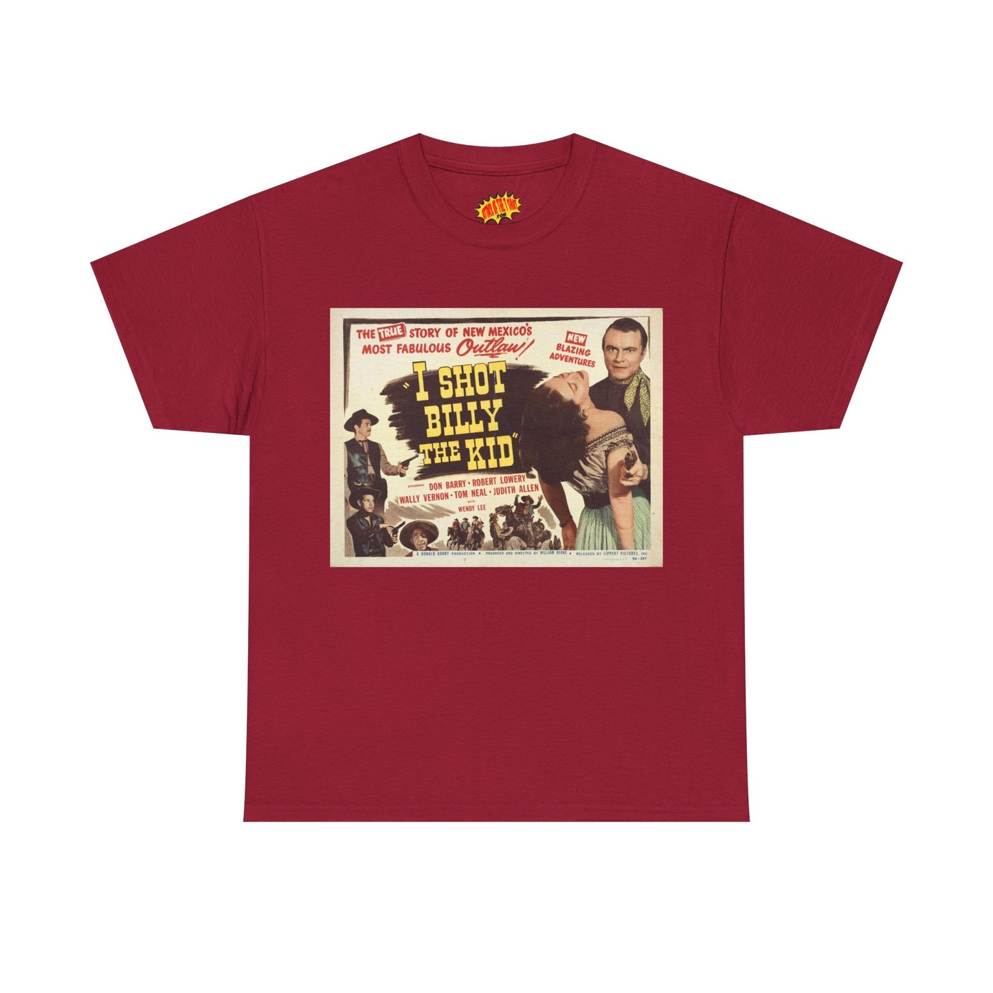 I Shot Billy the Kid Movie Poster T-Shirt *Multiple Colors*