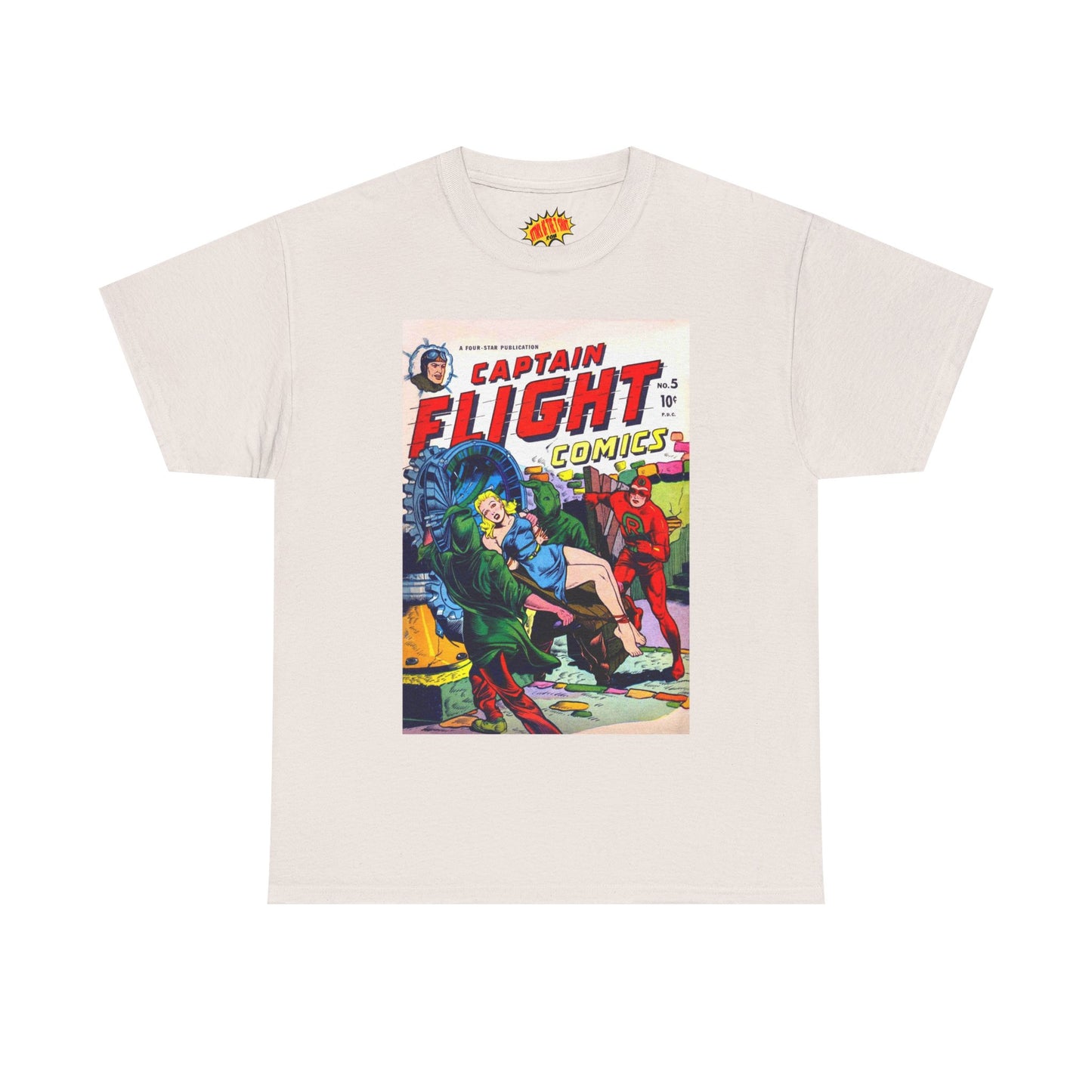 Captain Flight No. 5 Comic Tee Shirt *Multiple Colors*