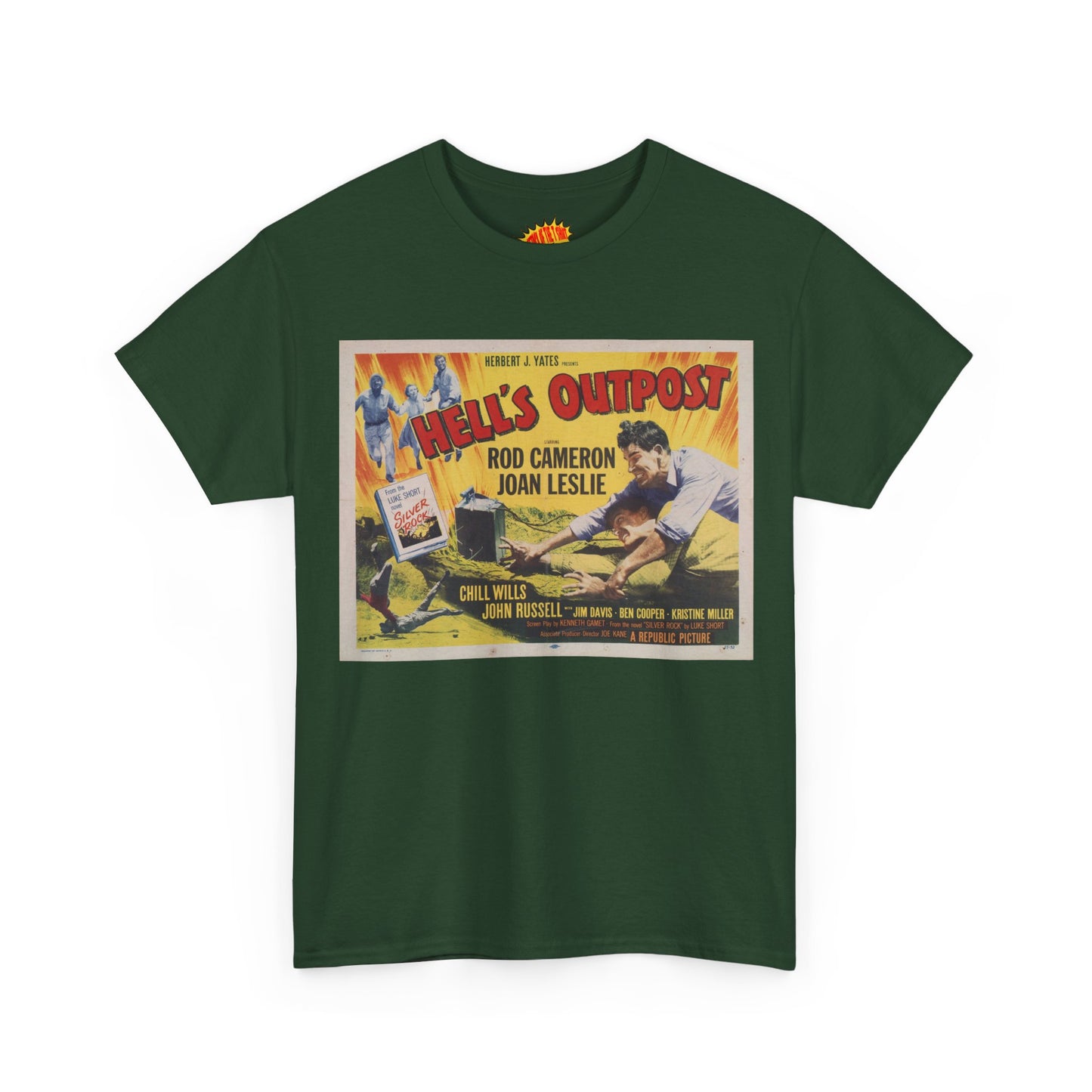 Hell's Outpost Movie Poster T-Shirt *Multiple Colors*