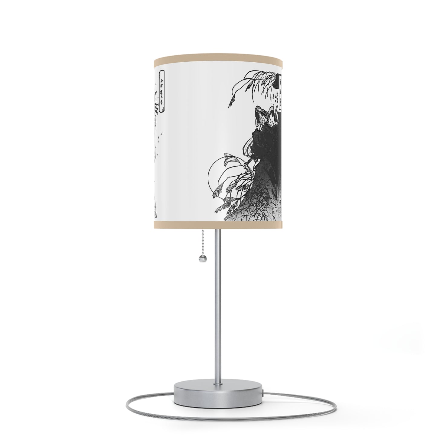 Japanese Woodcut Lamp