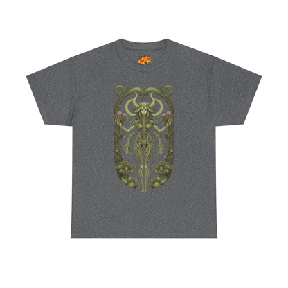 Dryad Flower Succubus Heavy Cotton Forest Dweller Tee Shirt
