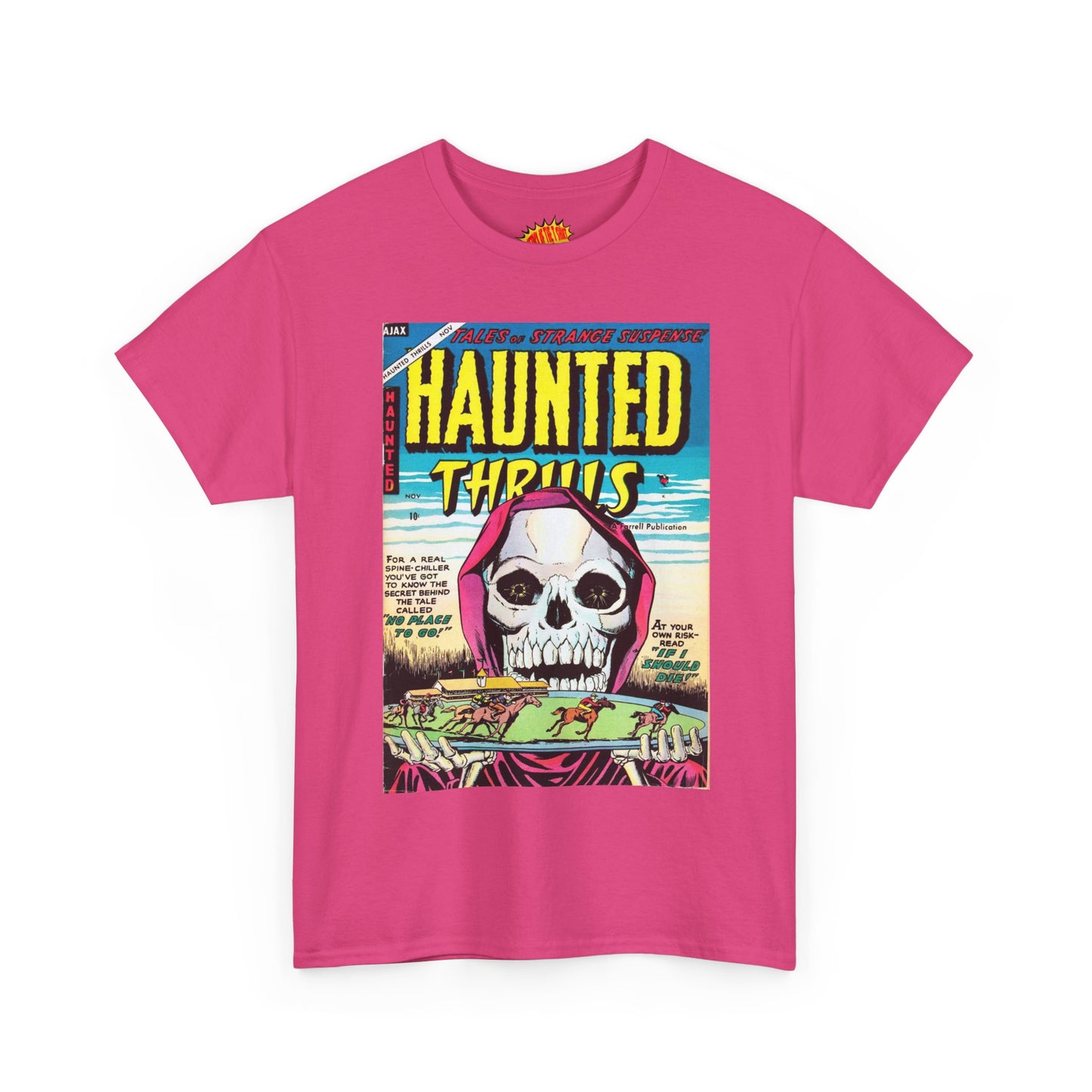 Haunted Thrills November Comic Tee Shirt *Multiple Colors*