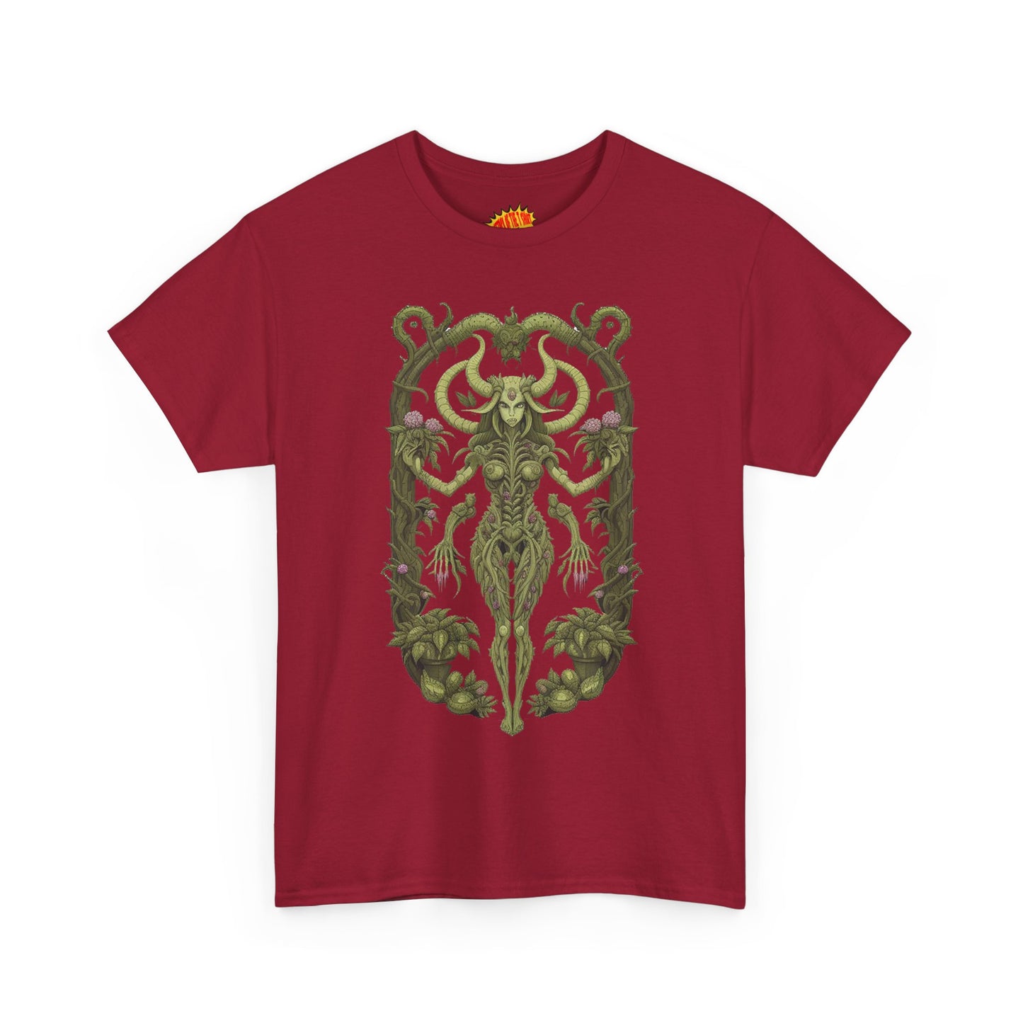Dryad Flower Succubus Heavy Cotton Forest Dweller Tee Shirt *Multiple Colors*