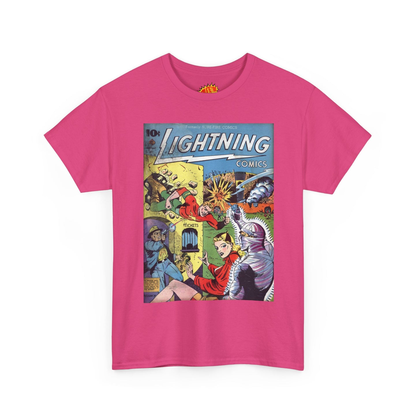Lightning Comics February Comic Tee Shirt *Multiple Colors*