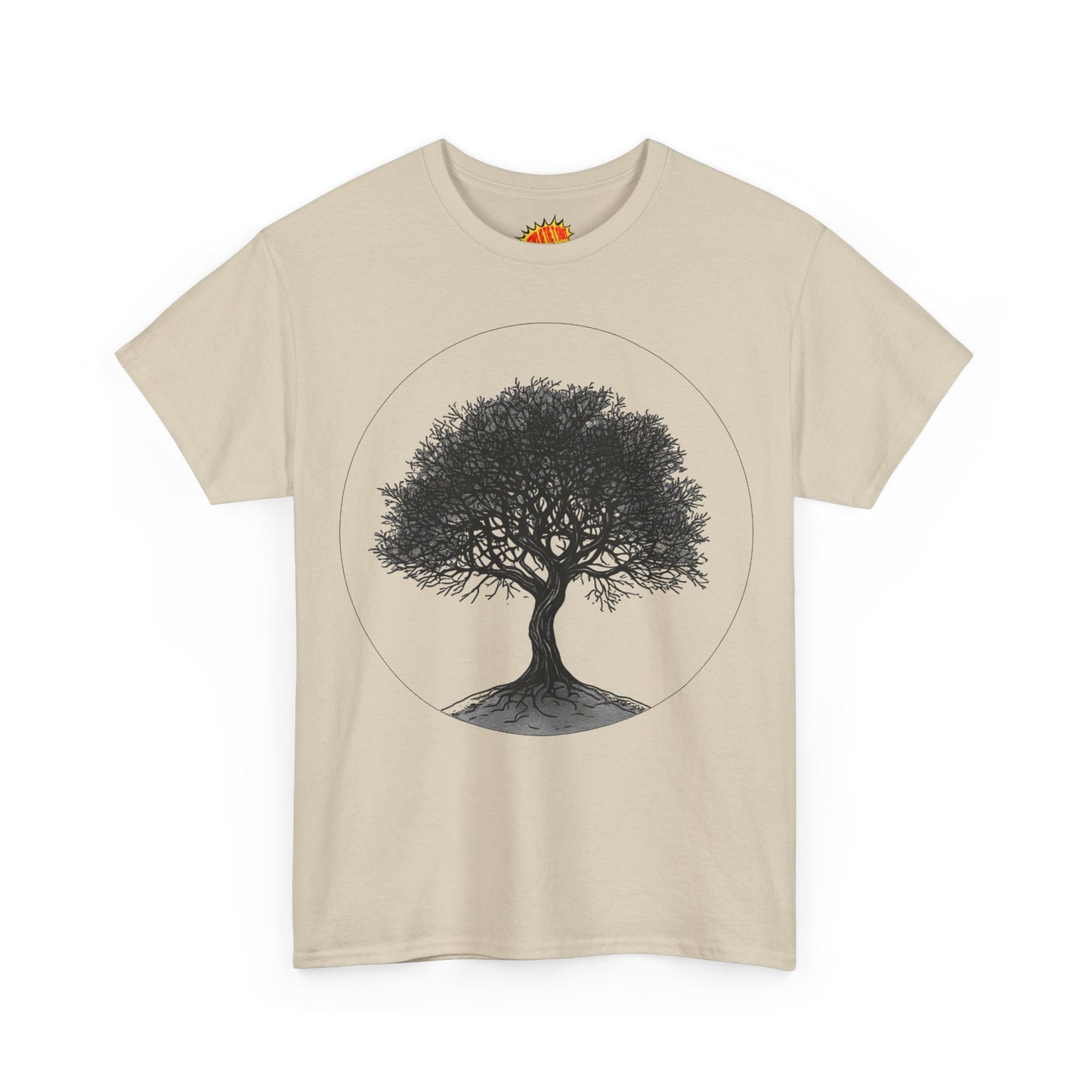 Circle Tree Sketch Drawing Graphic Art Tee Shirt *Multiple Colors*