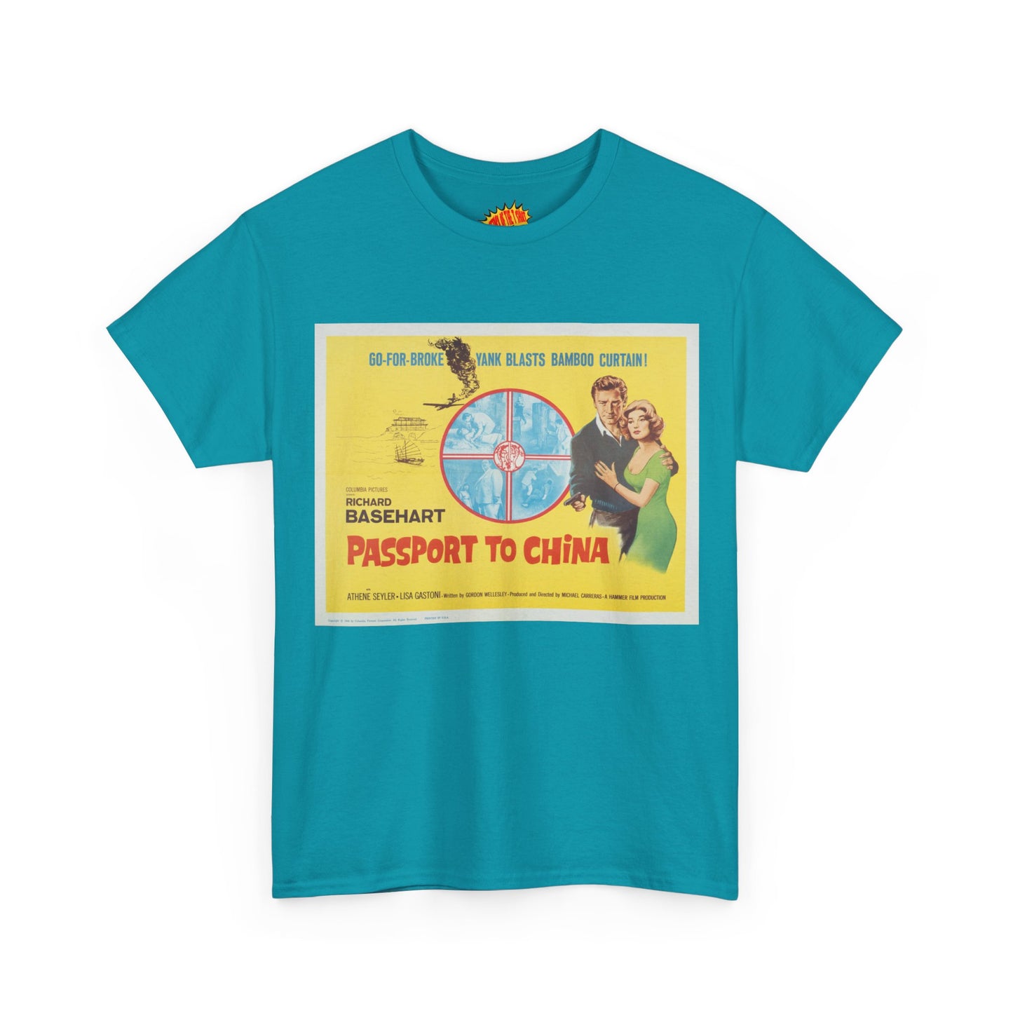 Passport to China Movie Poster T-Shirt *Multiple Colors*