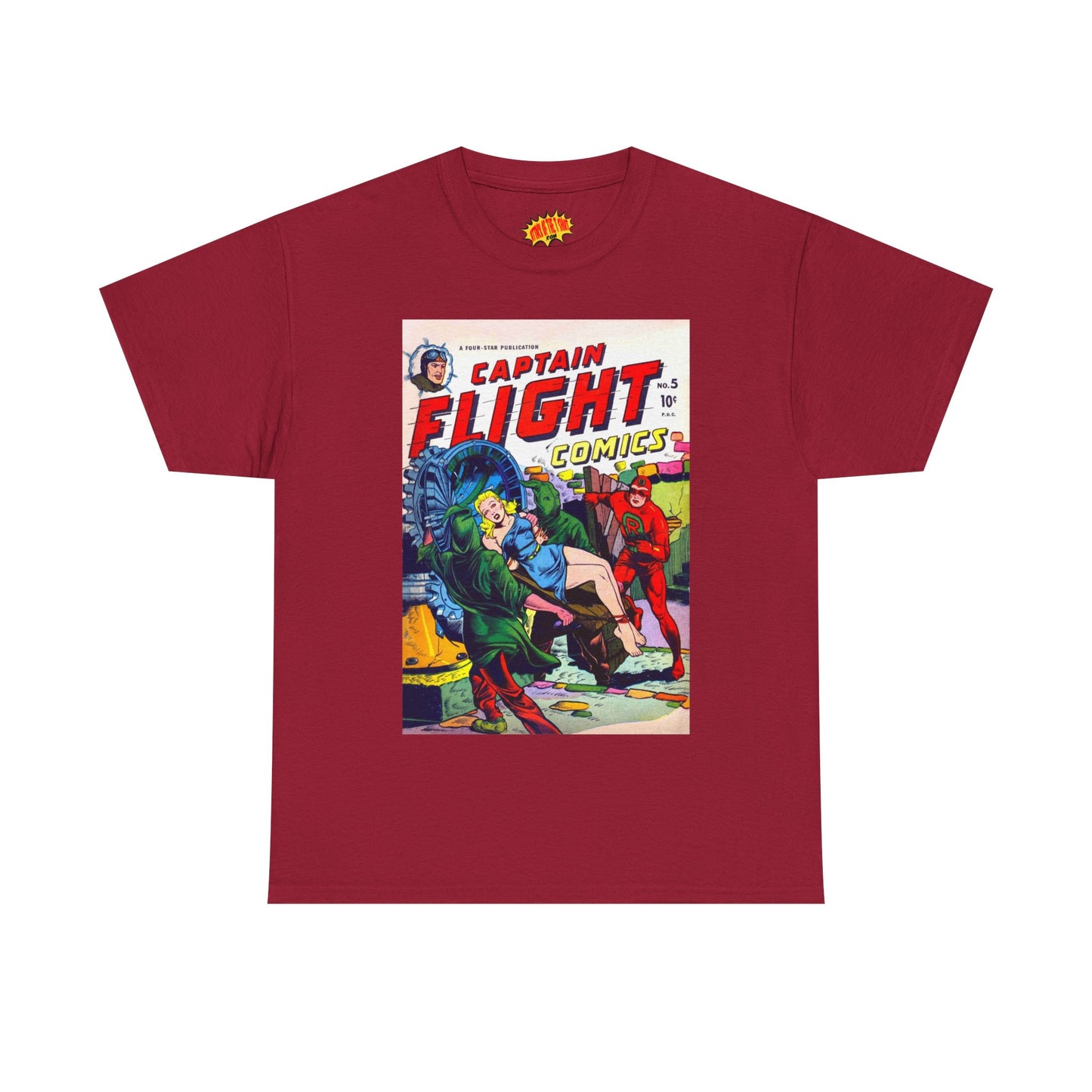 Captain Flight No. 5 Comic Tee Shirt *Multiple Colors*