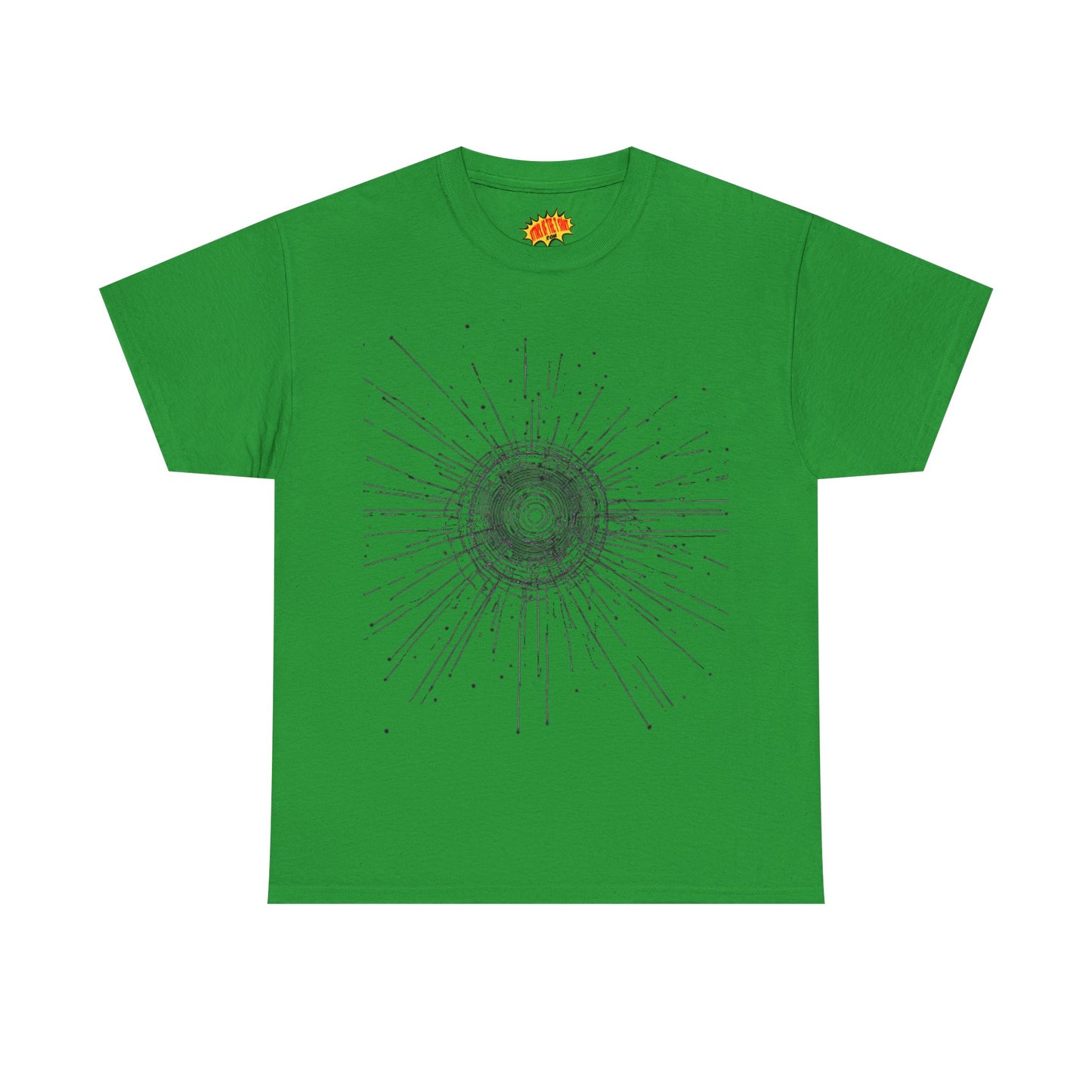 Circle Line Drawing Graphic Art Tee Shirt *Multiple Colors*