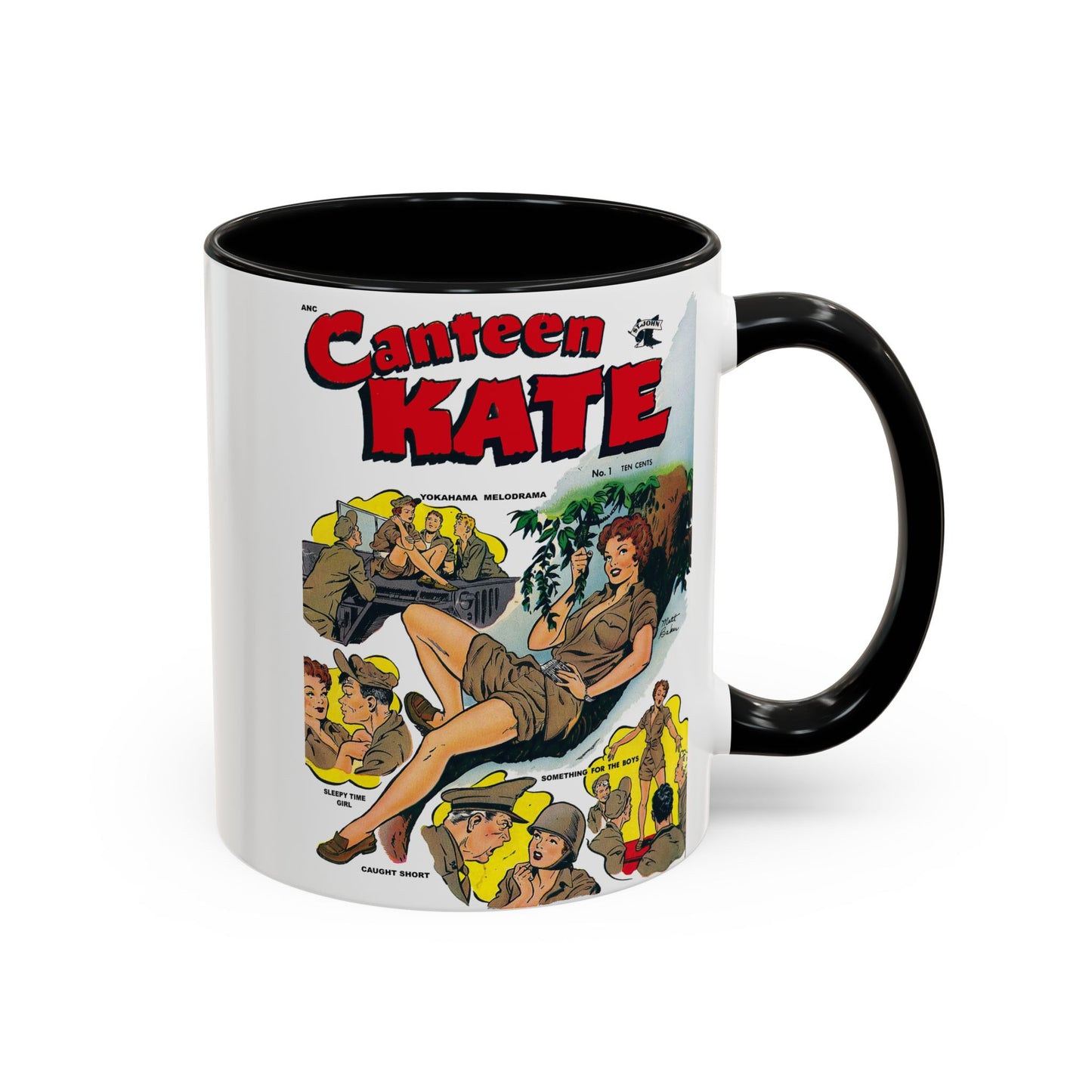 Canteen Kate #1 Coffee Mug - 11oz, Multiple Colors Available