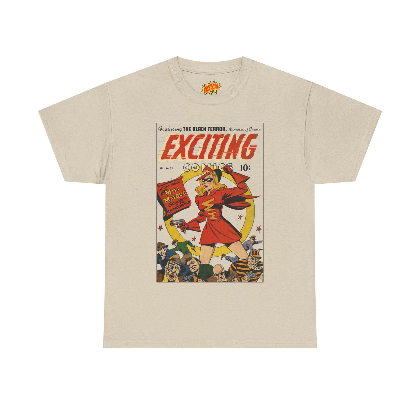Exciting Comics #53 - Heavy Cotton Tee *Many Sizes and Colors Available*