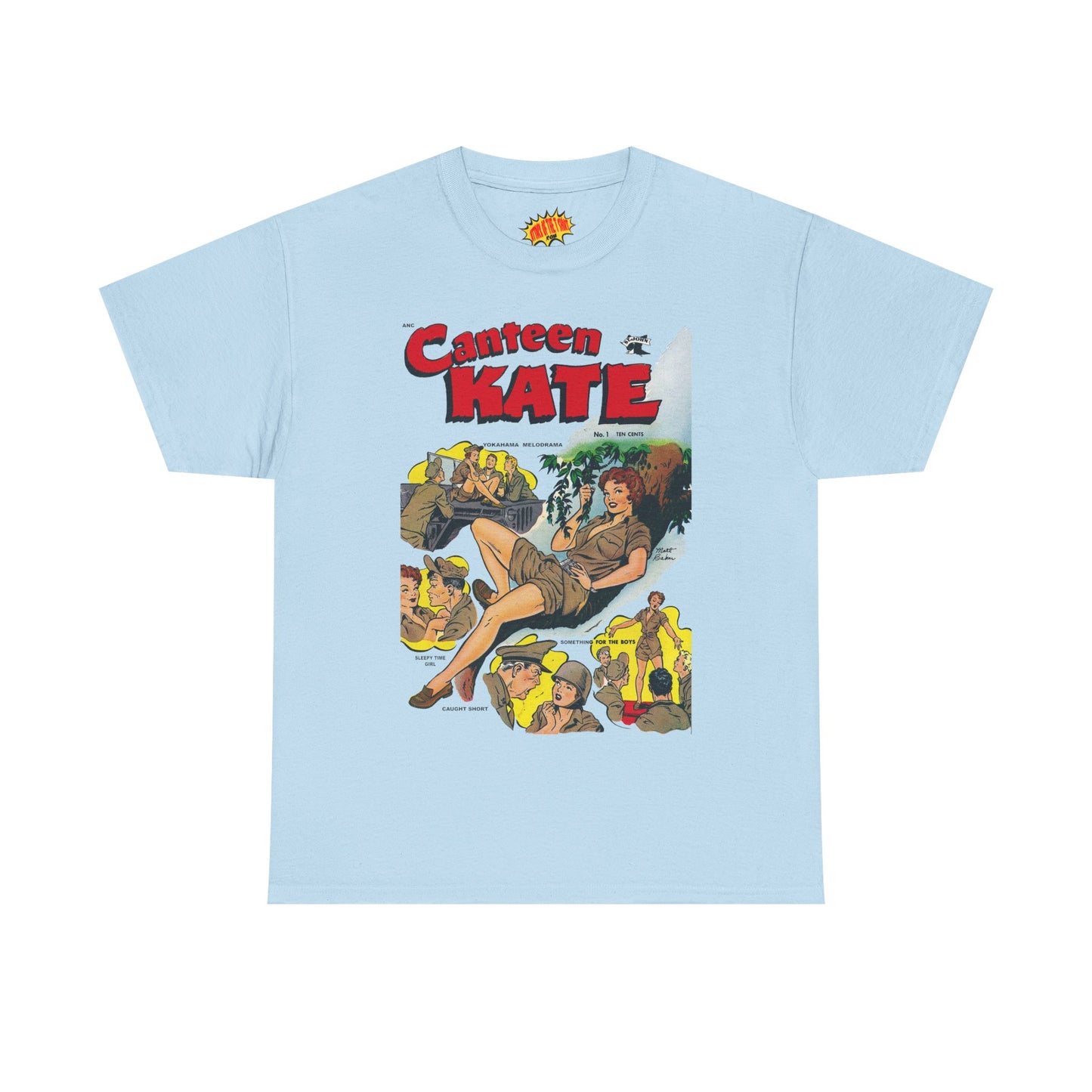 Canteen Kate #1 - Heavy Cotton Tee *Many Sizes and Colors Available*
