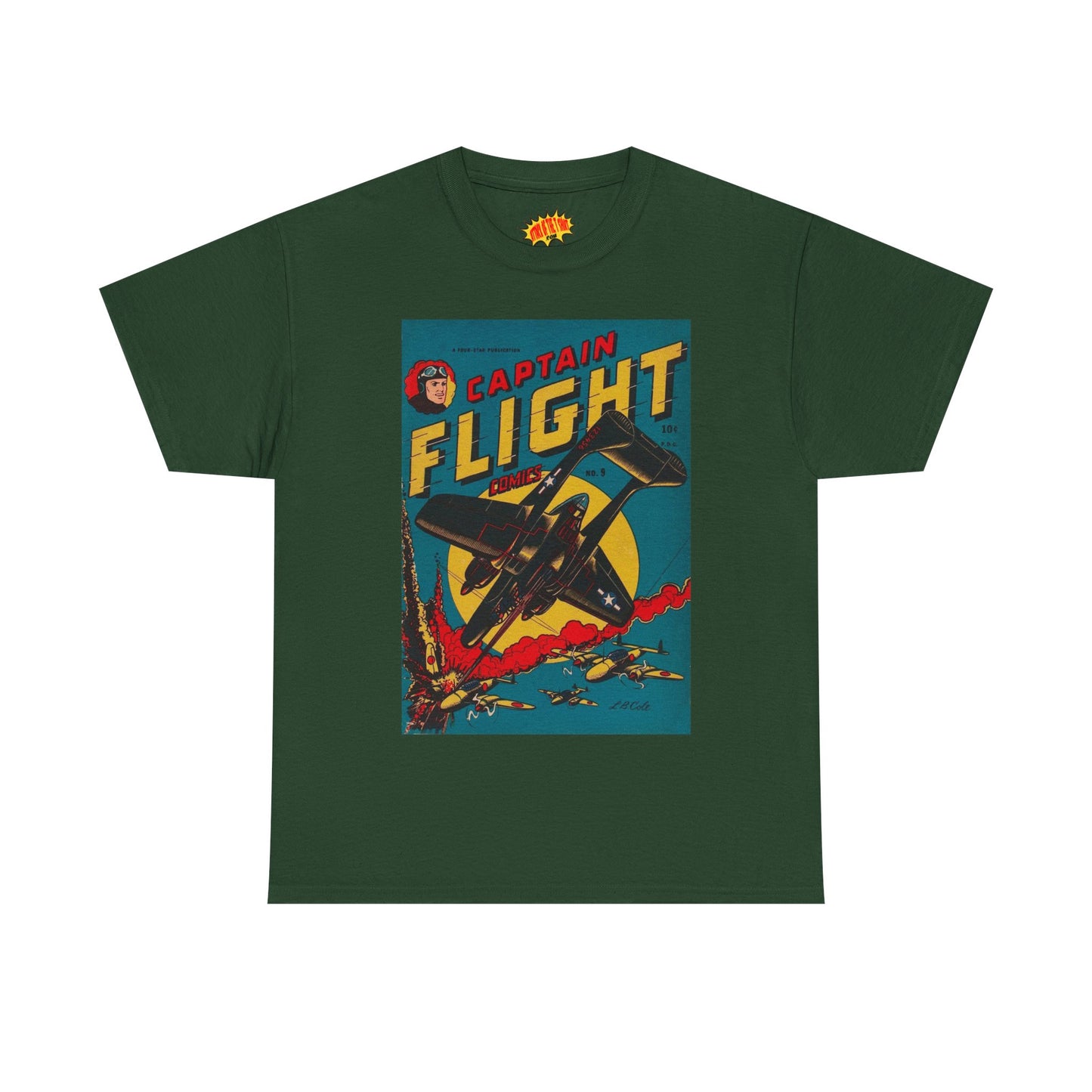 Captain Flight No. 9 Comic Tee Shirt *Multiple Colors*