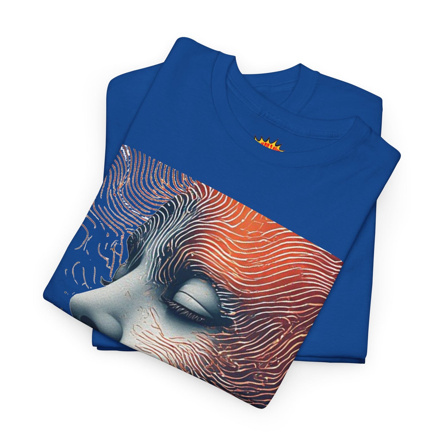 Graphic Art Face Tee Shirt *Multiple Colors*