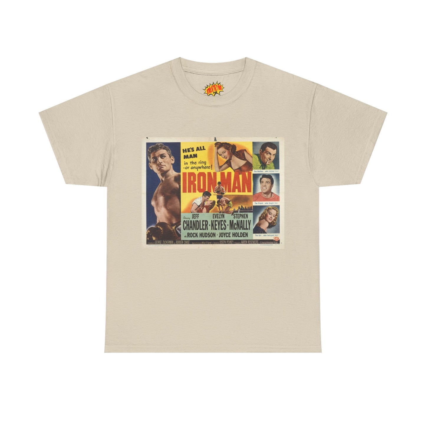 The Iron Man Movie Poster T-Shirt *Multiple Colors*