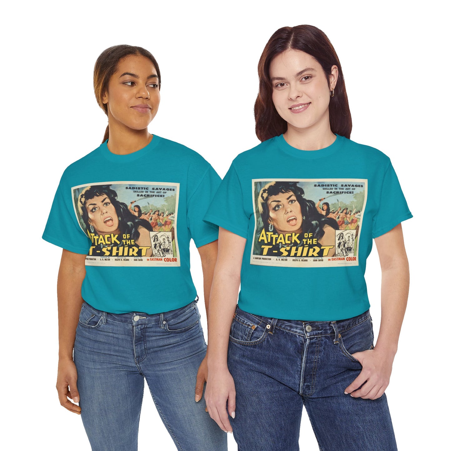 Attack of the T-Shirt Movie Poster T-Shirt