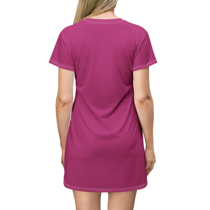 Exciting Comics #53 feat. Miss Masque T-Shirt Dress Pink