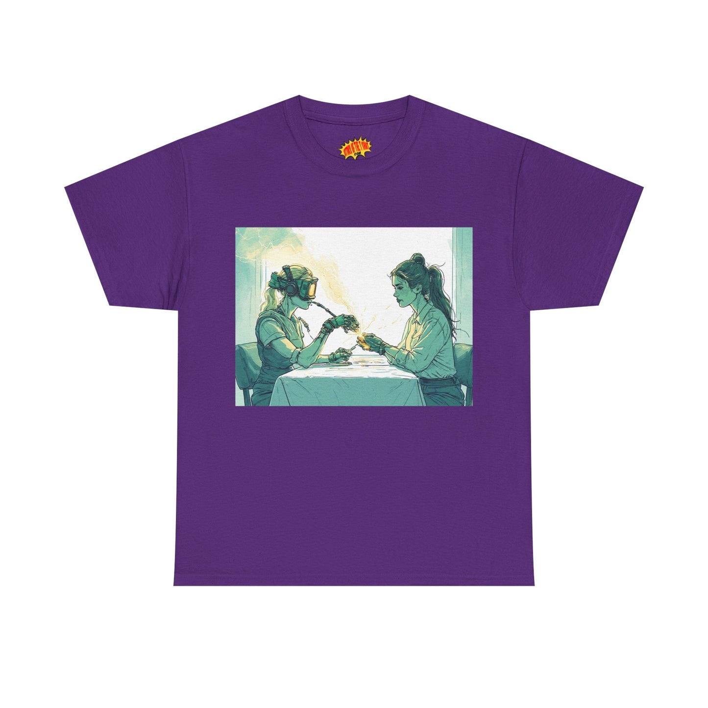 Robot Hands Manicure Scene T-Shirt *Multiple Colors*