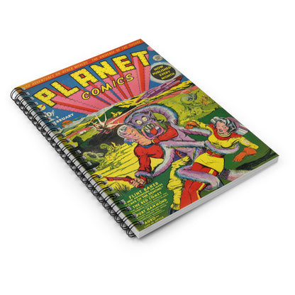 Planet Comics #2 Spiral Notebook