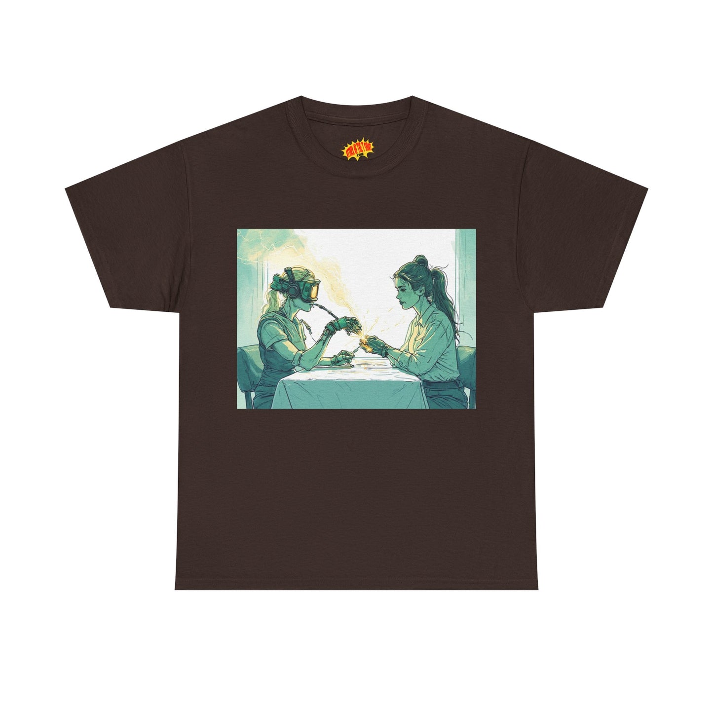 Robot Hands Manicure Scene T-Shirt *Multiple Colors*