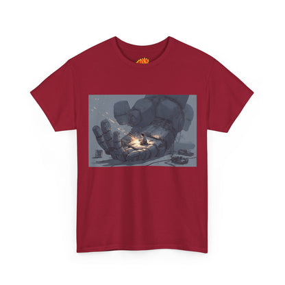 Anime Robot Mech Hand Welder Scene T-Shirt