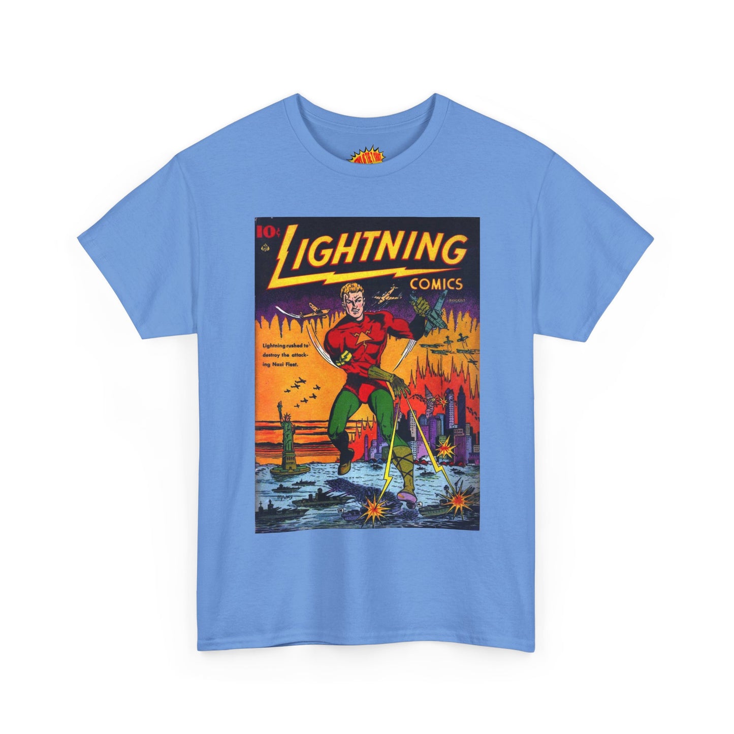 Lightning Comics August Comic Tee Shirt *Multiple Colors*