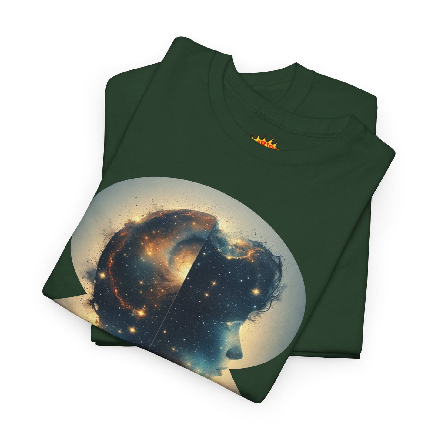 Cosmic Silhouette Galaxy Graphic Art Tee Shirt *Multiple Colors*