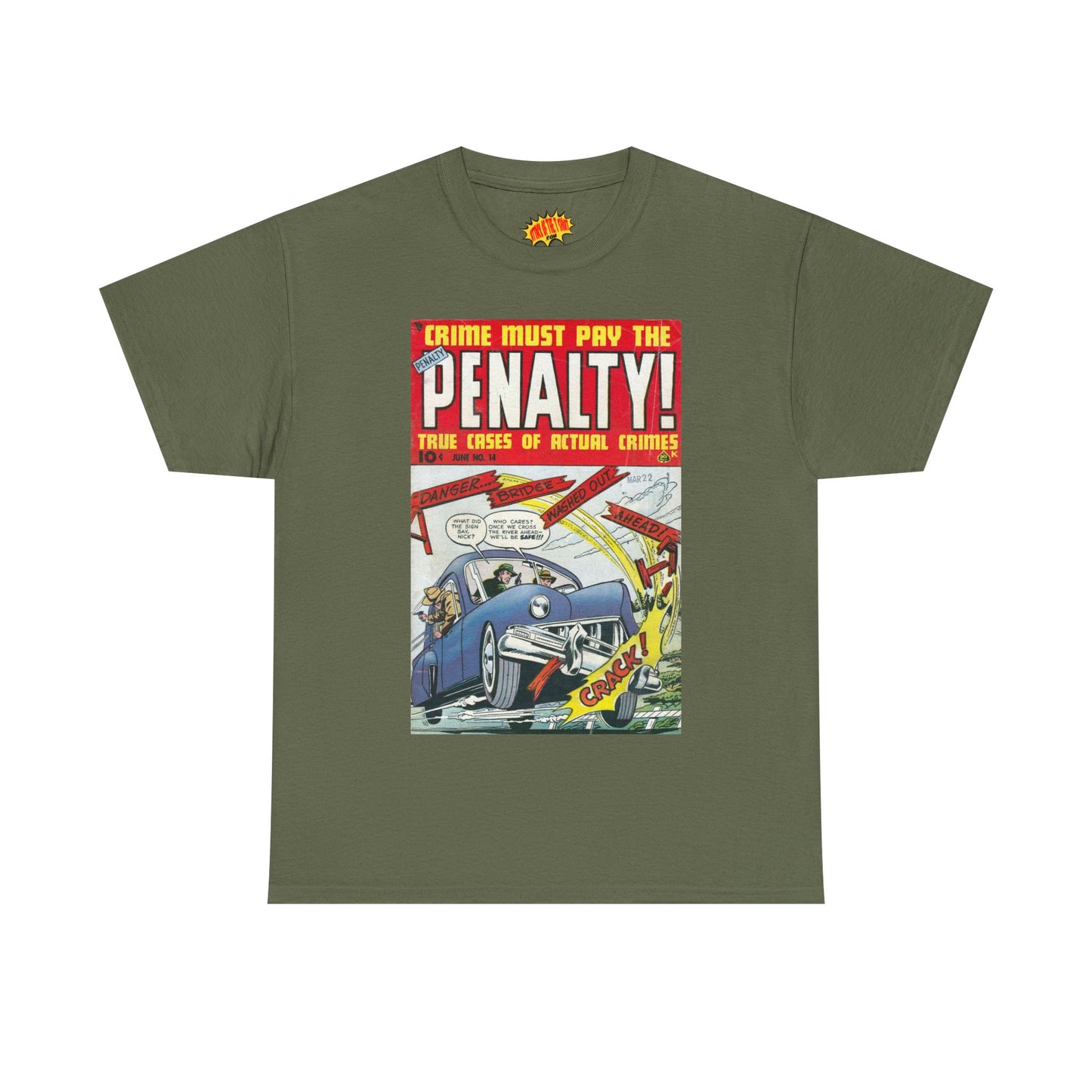 Penalty! No. 14 Comic Tee Shirt *Multiple Colors*