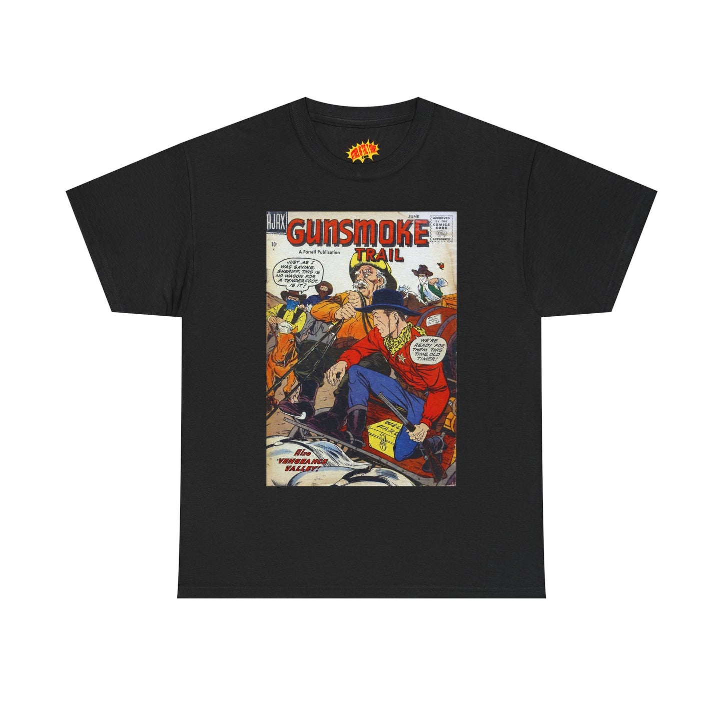 Gunsmoke Trail June Comic Tee Shirt *Multiple Colors*