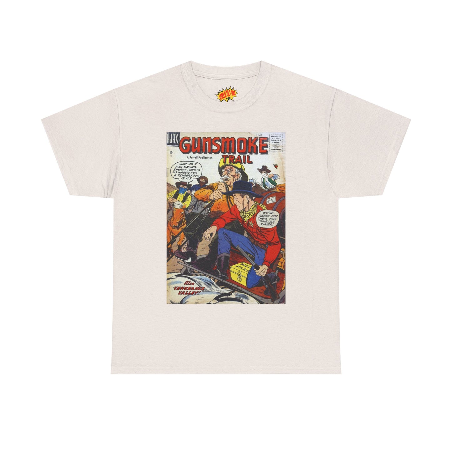Gunsmoke Trail June Comic Tee Shirt *Multiple Colors*