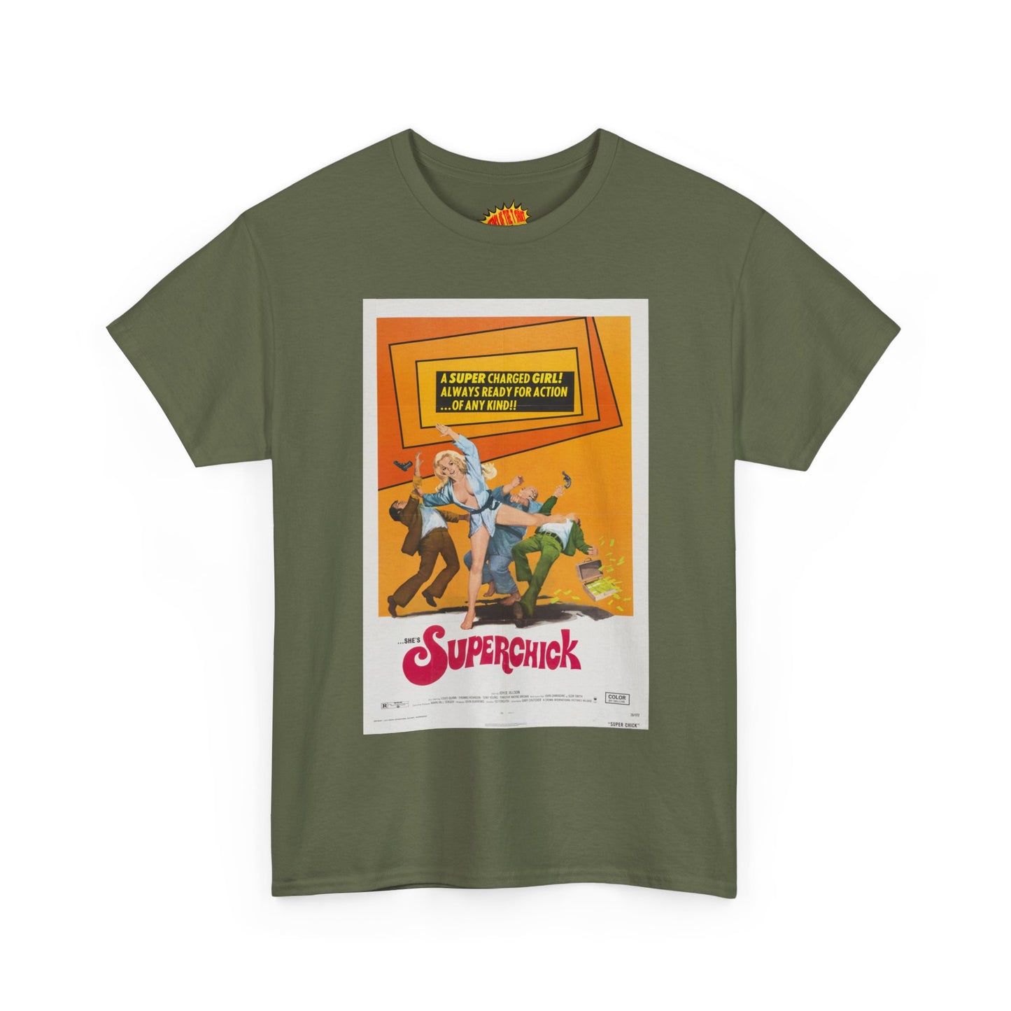 Superchick Movie Poster T-Shirt *Multiple Colors*